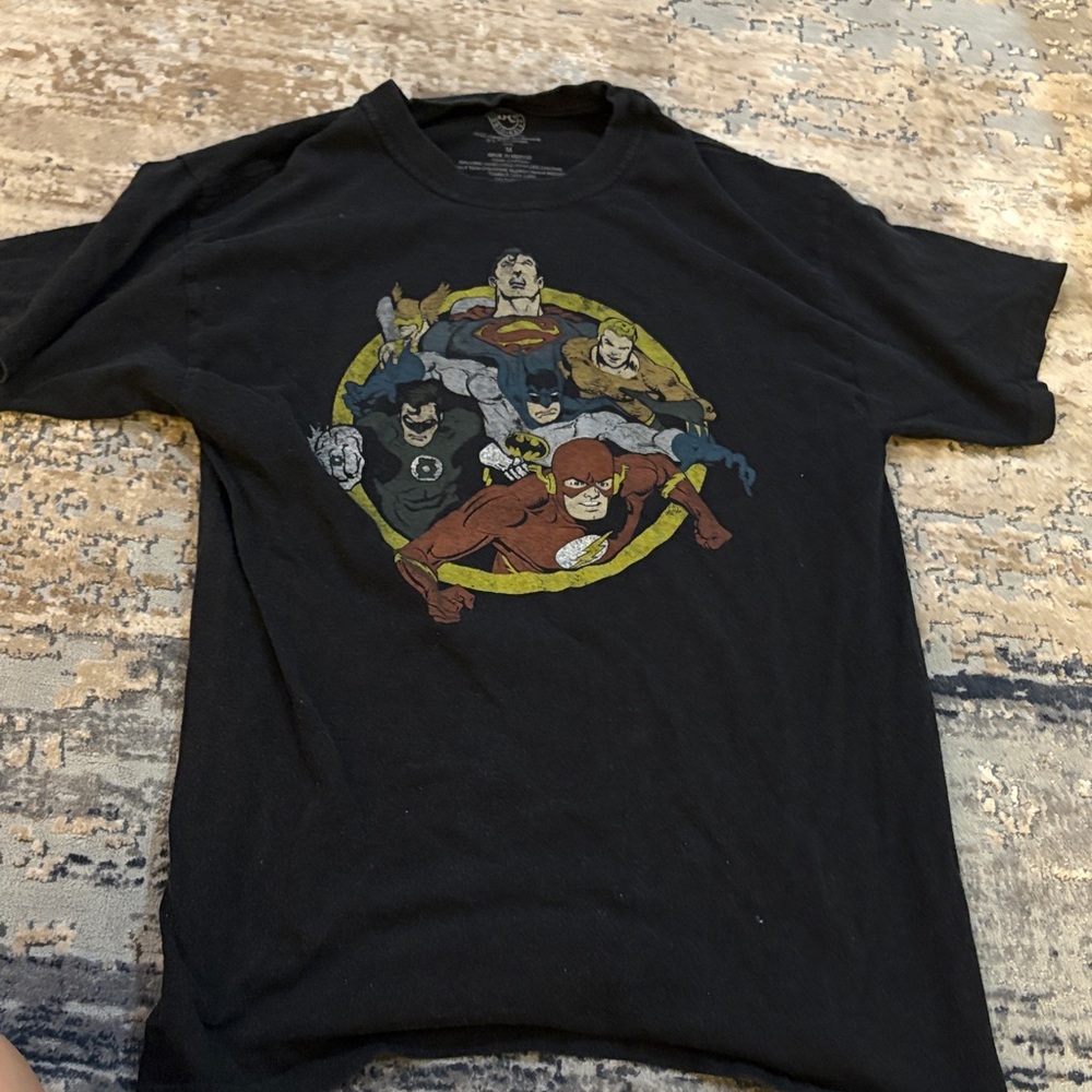 DC Black Cotton Tee